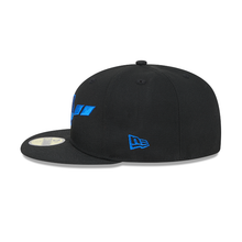 Load image into Gallery viewer, Detroit Tigers New Era 5950 Black &amp; Royal 5950 Fitted Hat with Side Patch