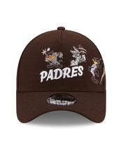 Load image into Gallery viewer, San Diego Padres New Era 9Forty Looney Tunes 940AF Curved Bill Snapback Cap
