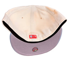 Load image into Gallery viewer, Los Angeles Dodgers New Era 59Fifty 5950 Ivory &amp; Light Blue Fitted Cap