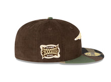 Load image into Gallery viewer, New England Patriots 59Fifty 5950 Corduroy &amp; Camouflage New Era Fitted Cap