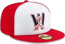 Load image into Gallery viewer, Washington Nationals New Era 59Fifty 5950 Alt4 Fitted Cap
