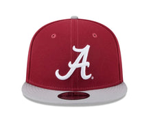 Load image into Gallery viewer, Alabama Crimson Tide New Era 9Fifty 950 Crimson with Gray Bill Snapback Cap