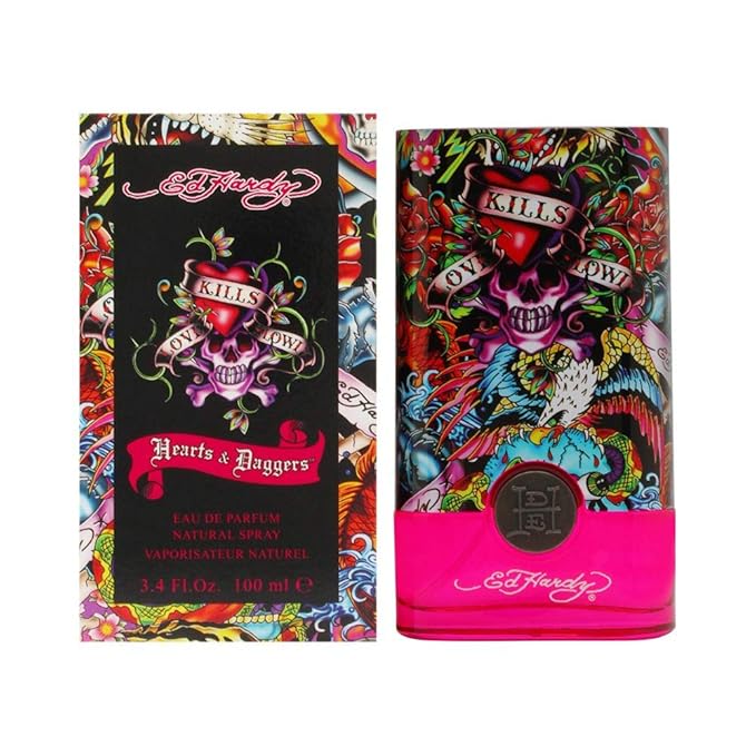 Ed Hardy Hearts and Daggers Eau de Parfum 3.4 oz for Women