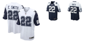 Dallas Cowboys Legend Emmitt Smith #22 Nike OnField Alternate Jersey