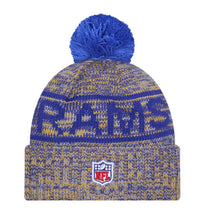 Load image into Gallery viewer, Los Angeles Rams New Era Pom Knit Sideline Beanie