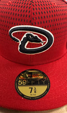 Load image into Gallery viewer, Arizona Diamondbacks New Era 59Fifty 5950 AC Perf Web Design Fitted Cap