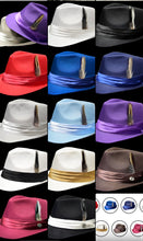 Load image into Gallery viewer, The Vincent Fedora Style Hat by Bently in 23 Colors