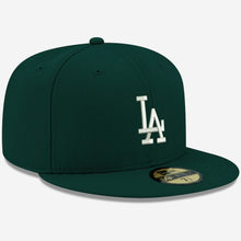 Load image into Gallery viewer, Los Angeles LA Dodgers Fitted 59fifty 5950 New Era Green &amp; White Hat