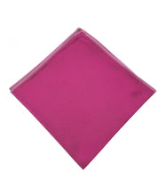 Load image into Gallery viewer, Solid Color Microfiber Pocket Squares - Hankies 10" X 10" in 35 Colors