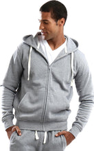 Load image into Gallery viewer, Fleece Zip Up Hoodie by Bleecker &amp; Mercer