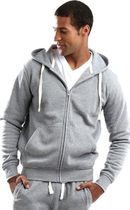 Fleece Zip Up Hoodie by Bleecker & Mercer