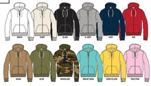 Load image into Gallery viewer, Fleece Zip Up Hoodie by Bleecker &amp; Mercer