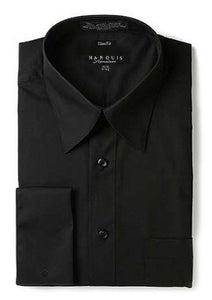 Slim Fit French Cuff Dress Shirt with Links