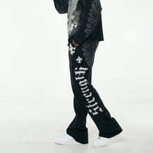 Load image into Gallery viewer, French Terry &quot;Strength&quot; Graphic Rhinestone Pullover Hoody &amp; Matching Fleece Pants Set # F2581