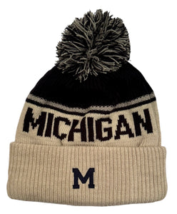 Michigan Wolverines New Era Heavy Knit Beanie