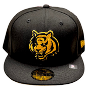 Cincinnati Bengals New Era Black 5950 Gold Metallic 59Fifty Fitted Cap