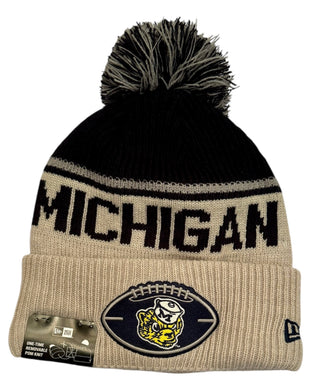 Michigan Wolverines New Era Heavy Knit Beanie