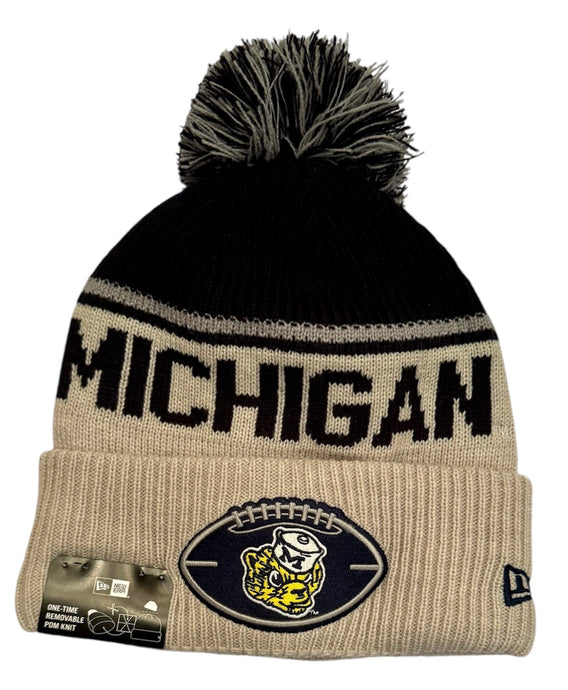 Michigan Wolverines New Era Heavy Knit Beanie