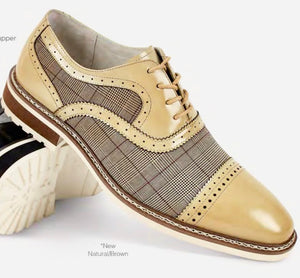 Genuine Leather with Lightweight Sole Lace up Shoe by Giovanni - Sinclair