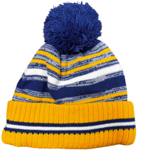 Load image into Gallery viewer, Pittsburgh Panthers Pitt New Era One Time Removable Pom Knit Fleece Lined Beanie