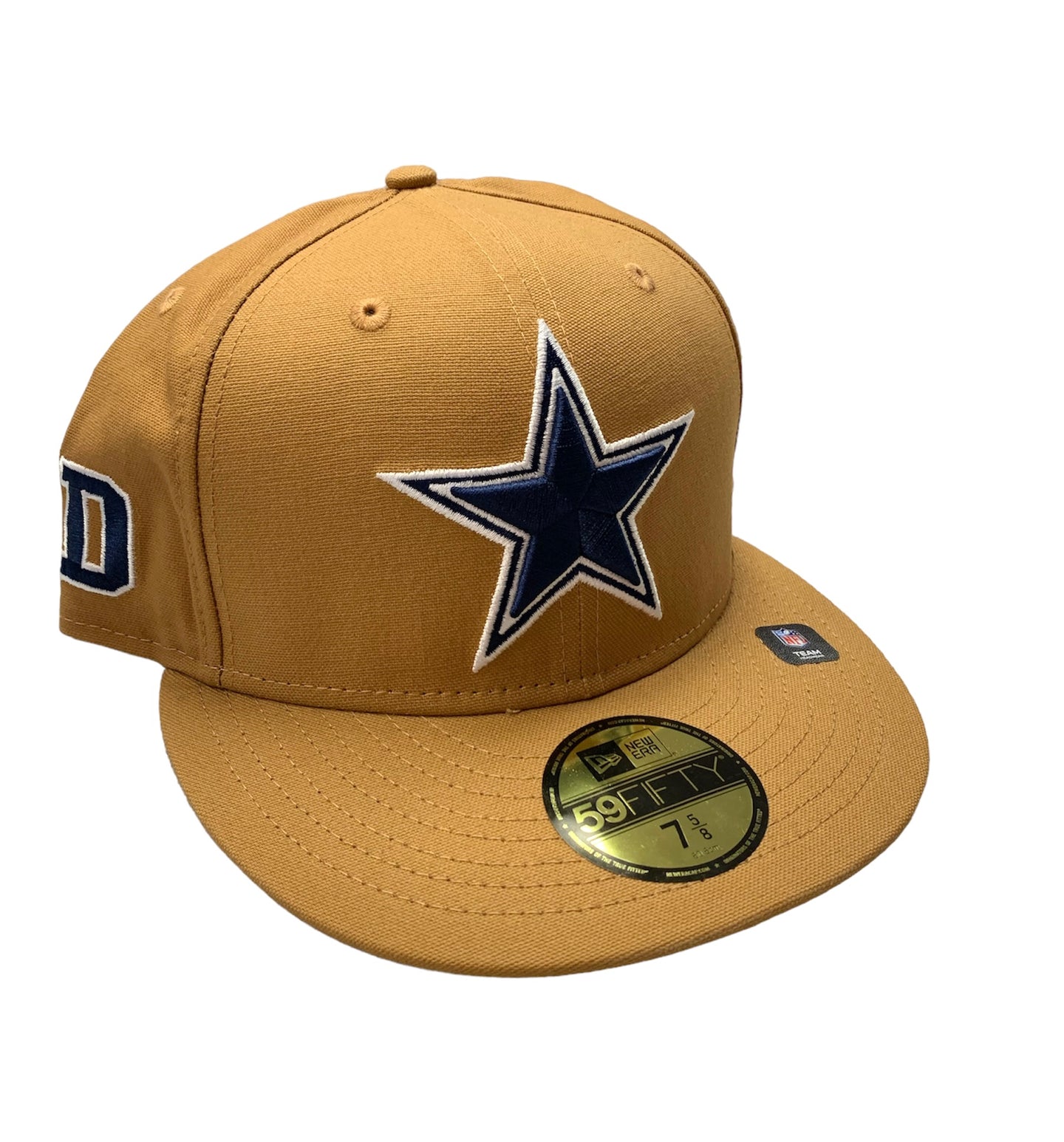 Dallas Cowboys Bronze with Navy Star Fitted New Era 5950 Cap 59Fifty