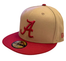 Load image into Gallery viewer, Alabama Crimson Tide New Era 59Fifty 5950 Fitted Cap