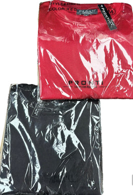 Crew Neck Solid Short Sleeve Knit by PRONTI  # S1564