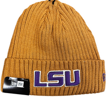 Load image into Gallery viewer, LSU Tigers New Era Knit Beanie Louisiana State University