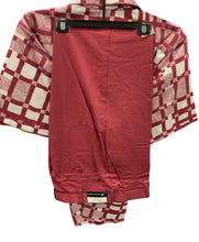 Load image into Gallery viewer, Raspberry Two piece Shirt and Cuffed Pants Leisure Suit Set