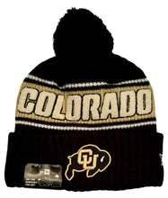 Load image into Gallery viewer, Colorado Buffaloes Puffed Up 3D Logo New Era Heavy Knit Beanie