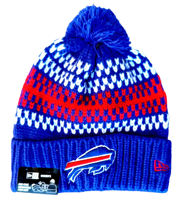 Buffalo Bills New Era Pom Knit Beanie