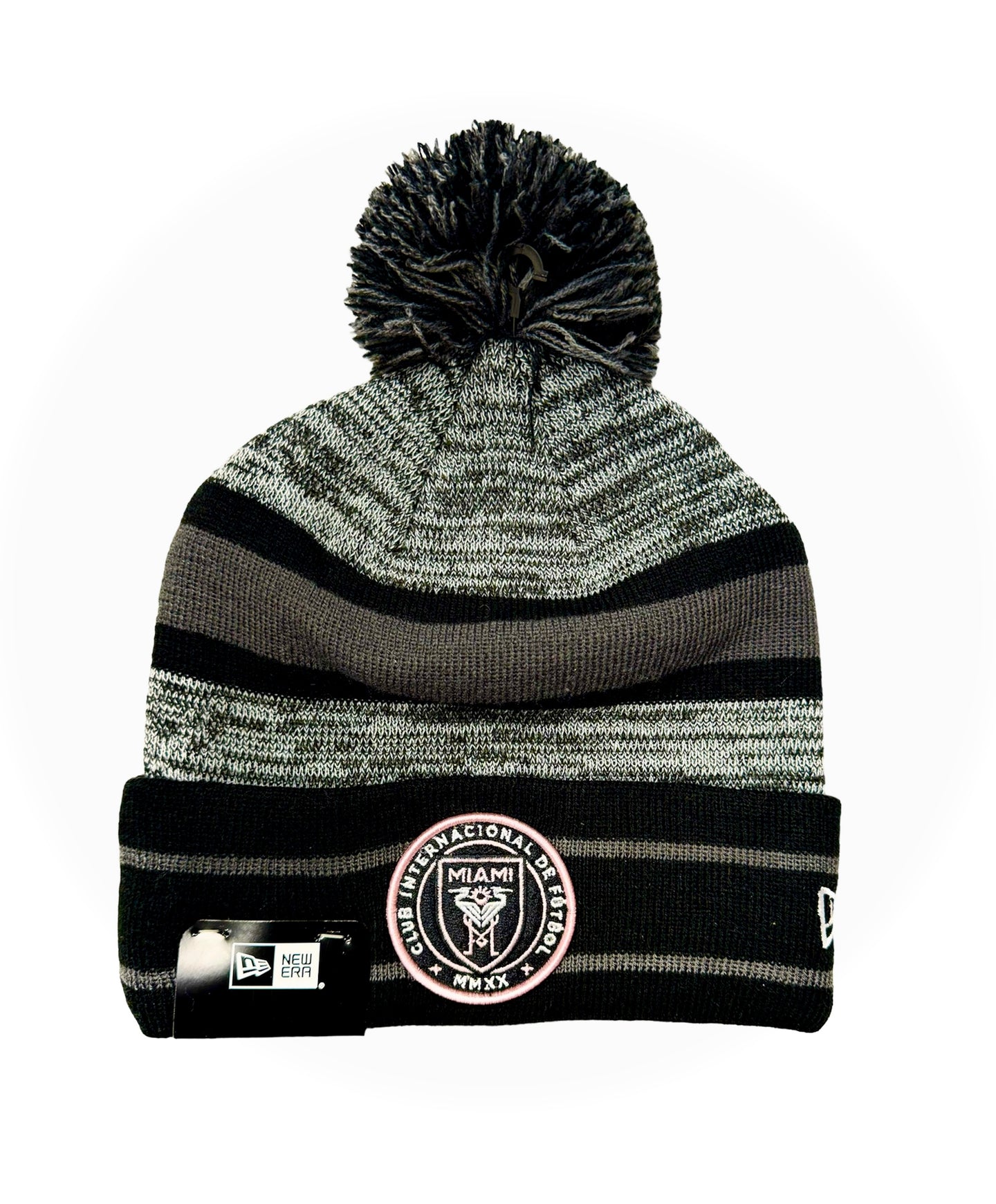 Inter Miami New Era MLS Pom Knit Beanie