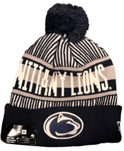 Load image into Gallery viewer, Penn State Nittany Lions New Era Pom Knit Beanie