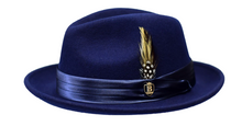 Load image into Gallery viewer, Giovanni Felt Fedora Dress Crushable Hat by Bruno Capelo