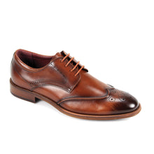 Load image into Gallery viewer, Wing Tip Lace up Leather Dress Shoe by Giorgio Venturi # 7077