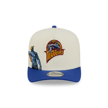 Load image into Gallery viewer, Golden State Warriors New Era Hardwood Collection 9Fifty 950 Curved Bill Snapback Cap