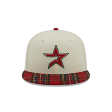 Load image into Gallery viewer, Houston Astros New Era 9Fifty 950 Plaid Visor Snapback Cap