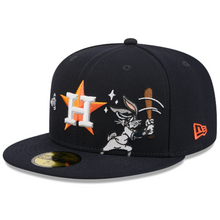 Load image into Gallery viewer, Houston Astros Looney Tunes Bugs Bunny 59Fifty 5950 New Era Fitted Cap