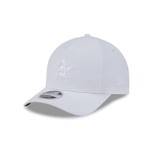 Load image into Gallery viewer, Houston Astros New Era 9Forty MC 940MC Curved Bill White Snapback Cap