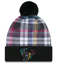 Load image into Gallery viewer, Houston Texans Crucial Catch New Era Pom Knit Beanie