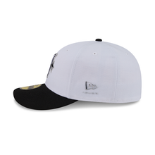 Load image into Gallery viewer, Houston Texans 59Fifty White &amp; Black Pre-Curved Bill 5950 New Era Fitted Cap