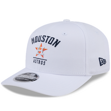 Load image into Gallery viewer, Houston Astros New Era 9Seventy 970 Curved Bill Snapback White Cap