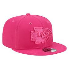 Load image into Gallery viewer, Kansas City Chiefs New Era 9Fifty 950 Snapback Color Pack Pink Cap