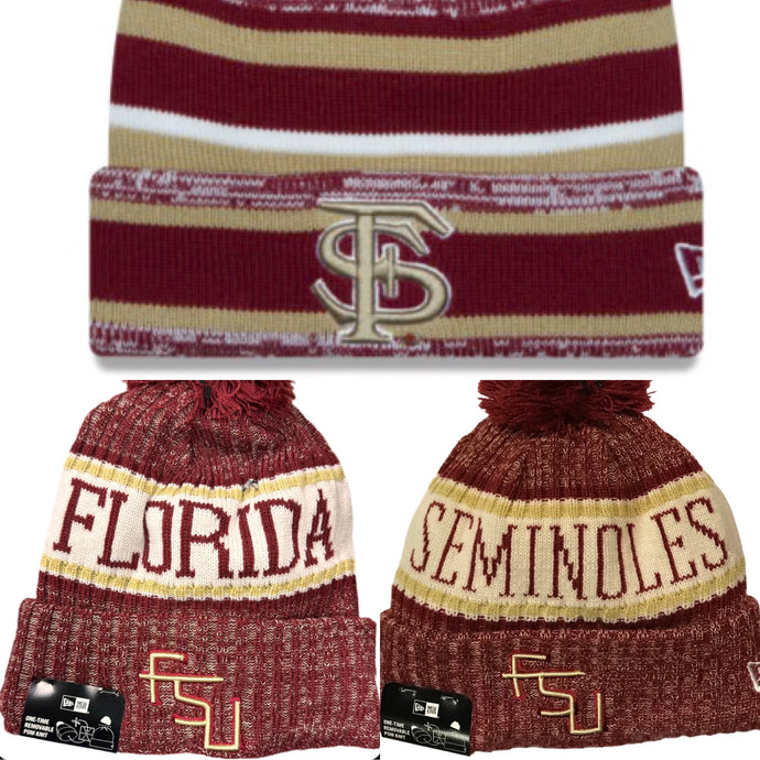 Florida State Seminoles FSU New Era Lined Beanie