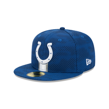 Load image into Gallery viewer, Indianapolis Colts New Era Sideline 59Fifty 5950 Fitted Cap