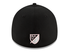Load image into Gallery viewer, Inter Miami Black Pink New Era MLS 39Thirty 3930 Hat