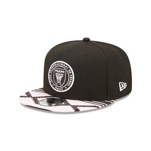 Inter Miami Black Pink New Era MLS 950 9Fifty Snapback Hat