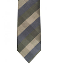 Load image into Gallery viewer, Ivy League Checks 2.75" Microfiber Tie &amp; Hanky Set  # 2089