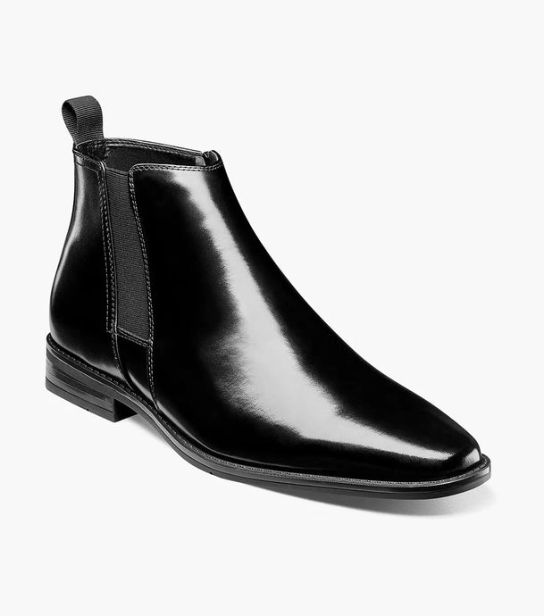 Stacy Adams Knox Plain Toe Side Zip Boot