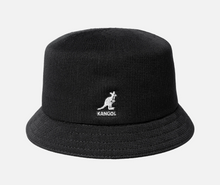 Load image into Gallery viewer, Kangol Tropic Bin Bucket Hat in Black &amp; White Colors # K3299HT  # K3299